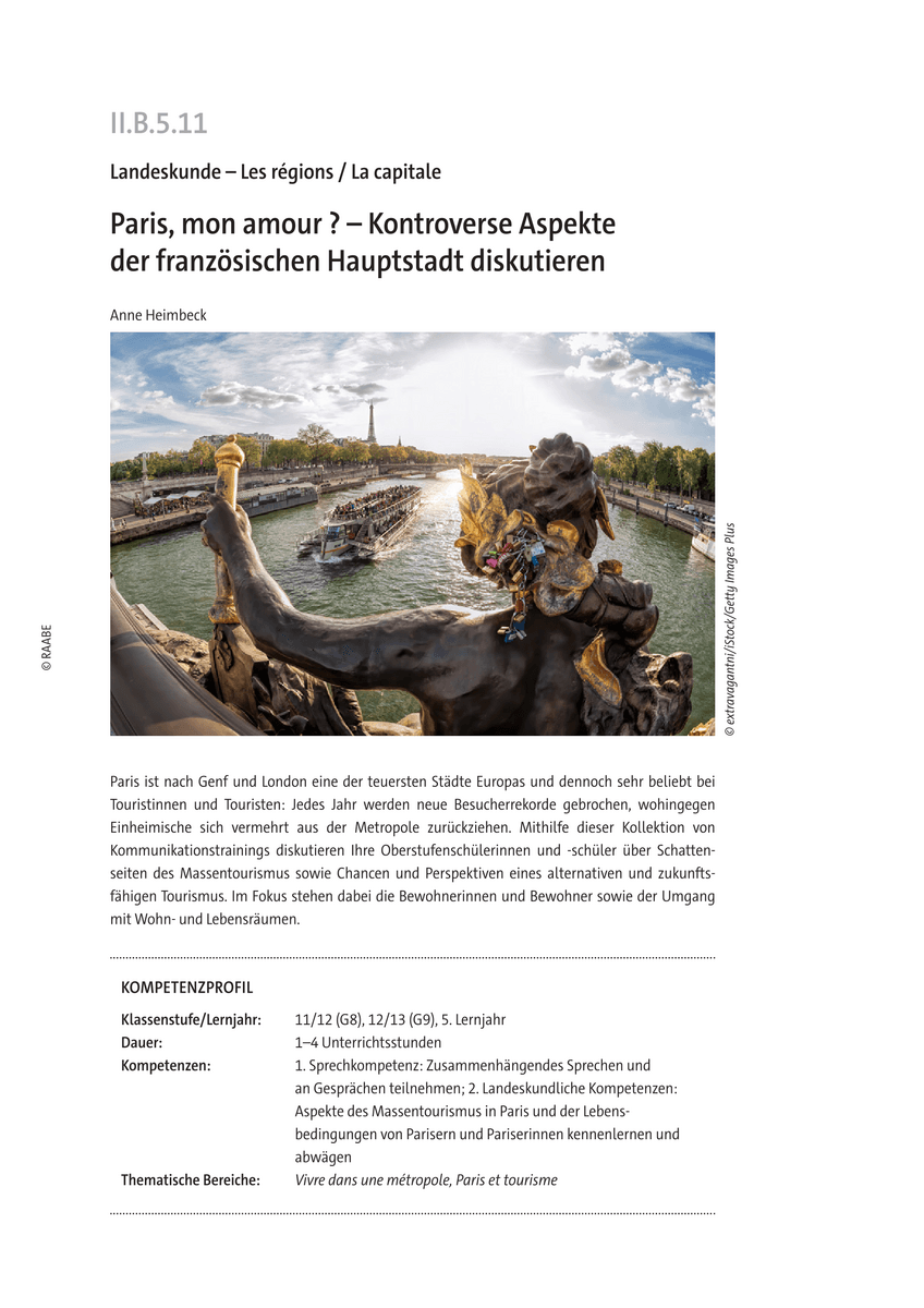 Paris, mon amour ?