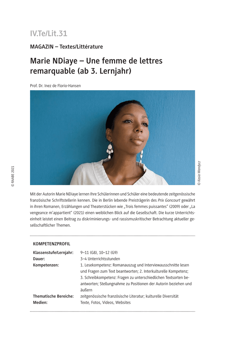 Marie NDiaye