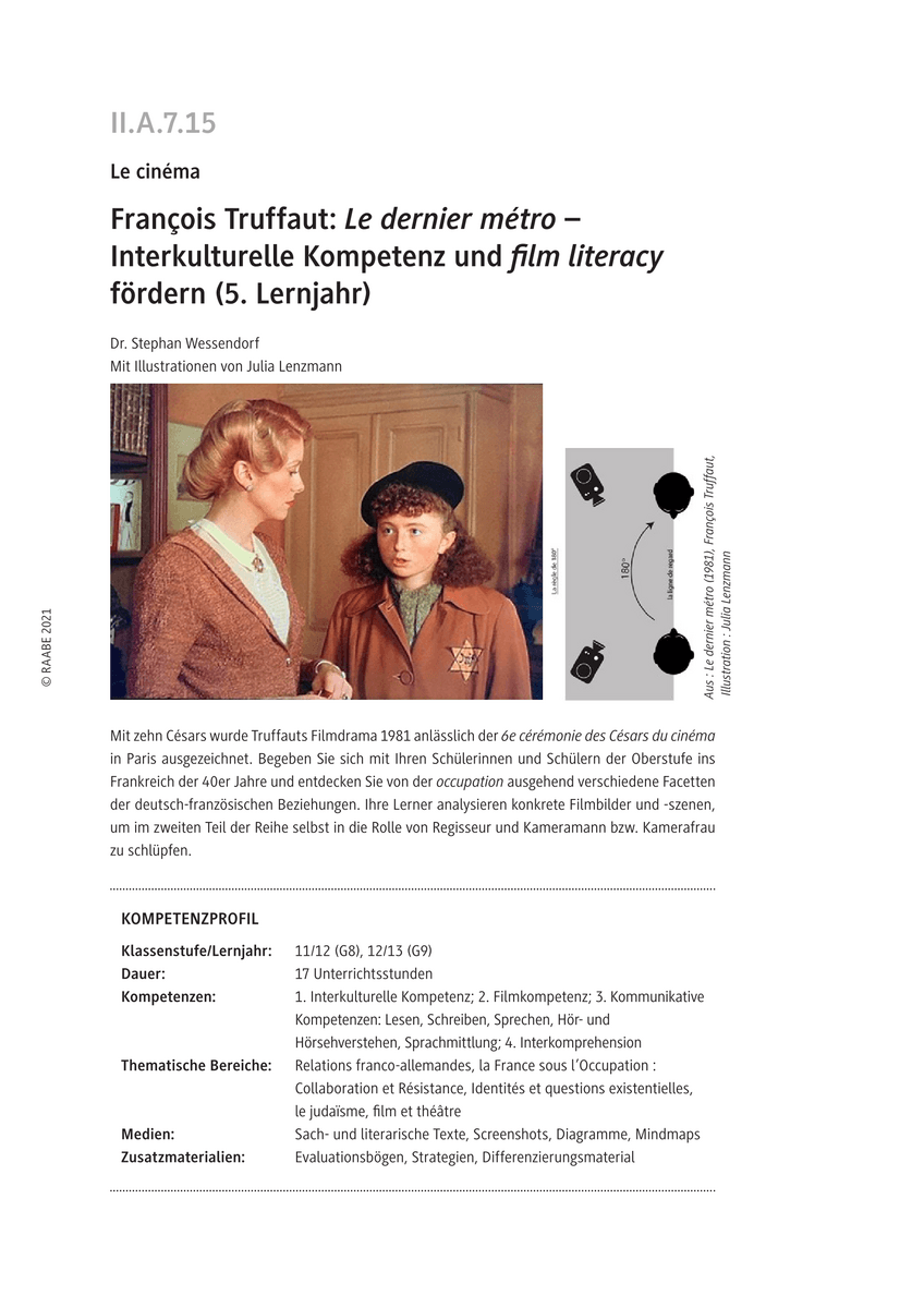 François Truffaut: Le dernier métro