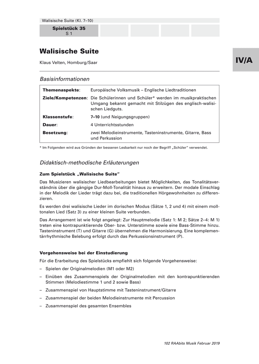 Walisische Suite