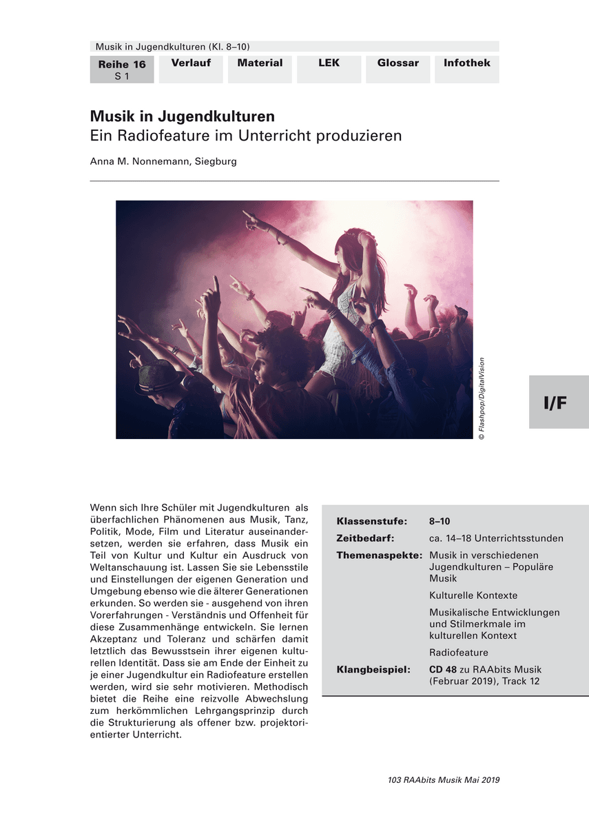 Musik in Jugendkulturen