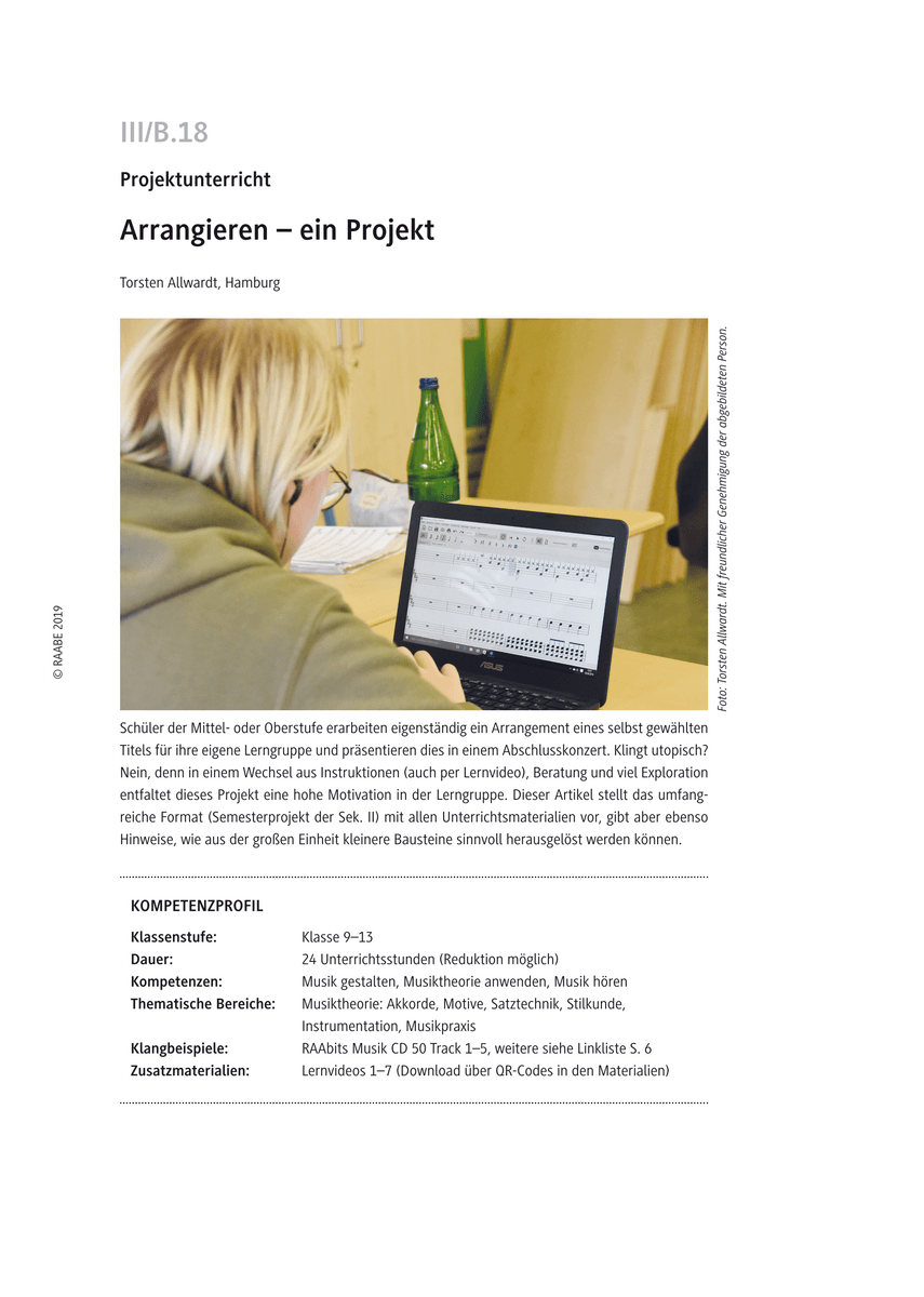 Arrangieren