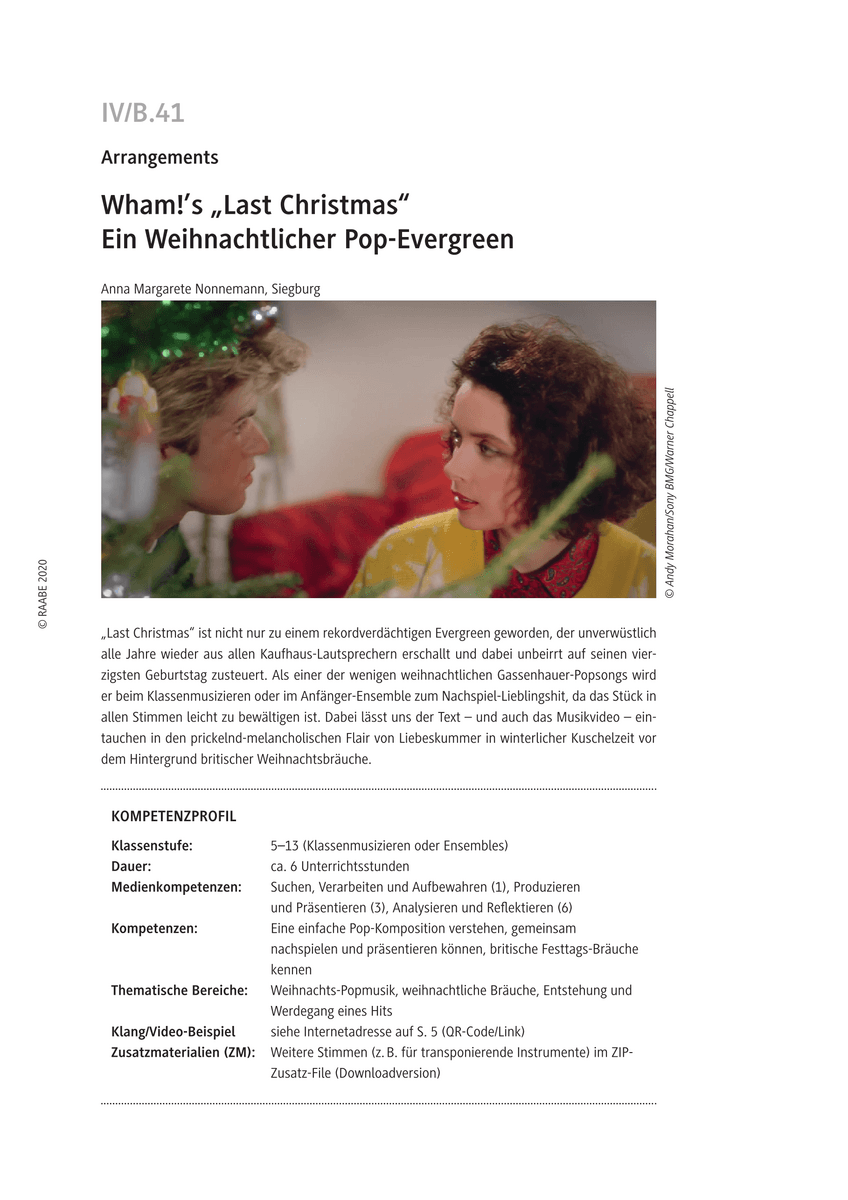 Wham!'s „Last Christmas“
