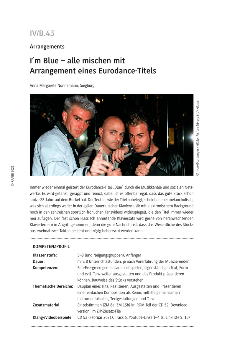 I’m Blue – Alle mischen mit