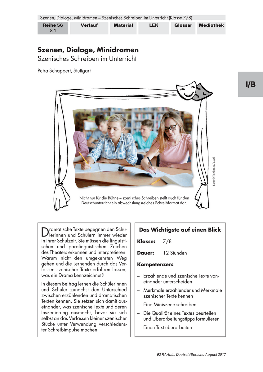 Szenen, Dialoge, Minidramen