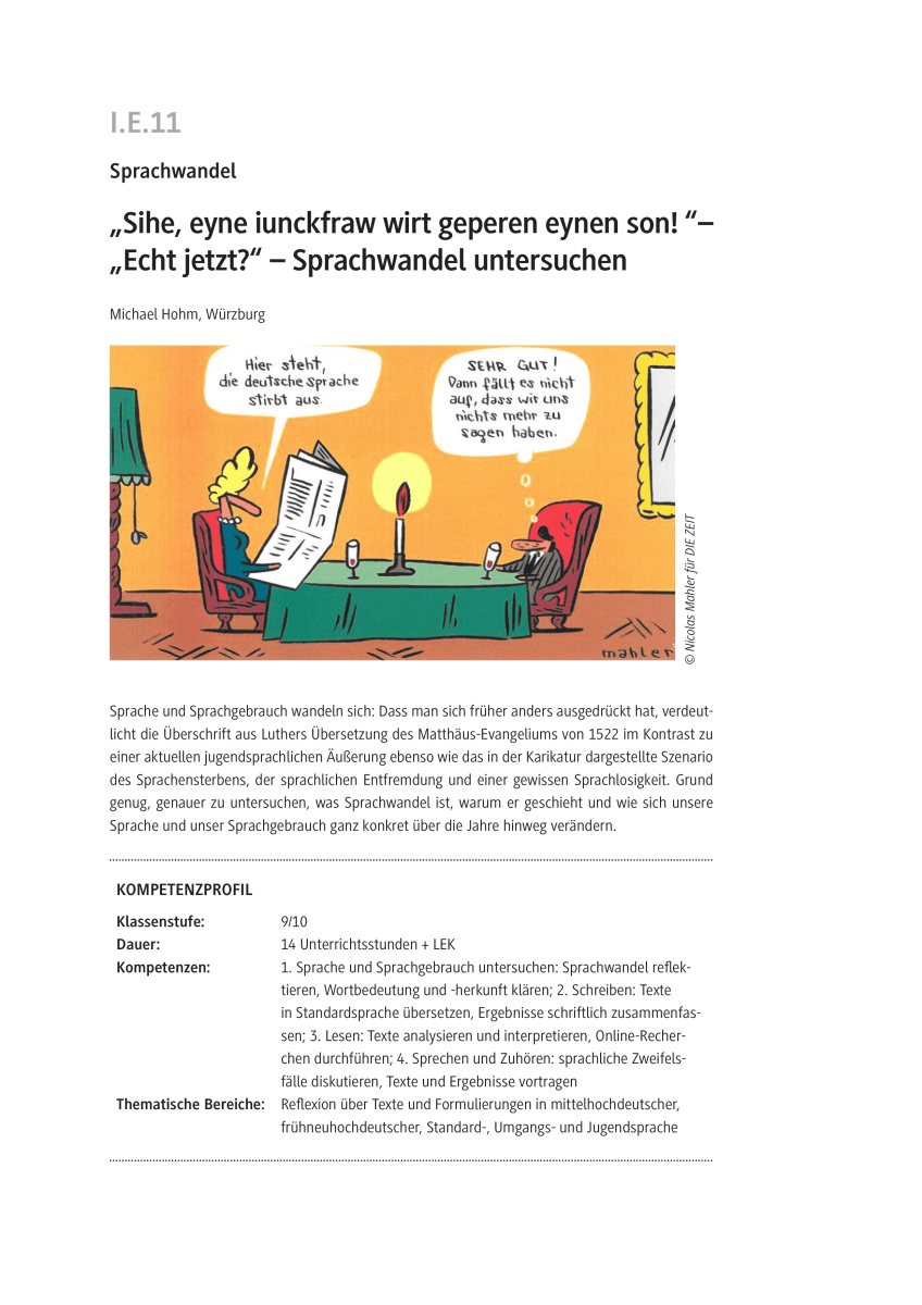 "Sihe, eyne iunckfraw wirt geperen eynen son!" - "Echt jetzt?"