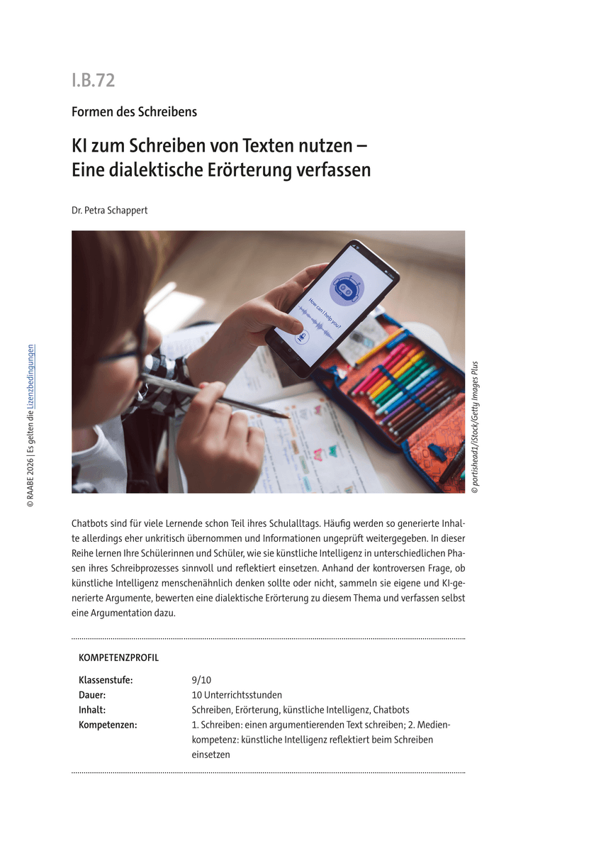 KI zum Schreiben von Texten nutzen