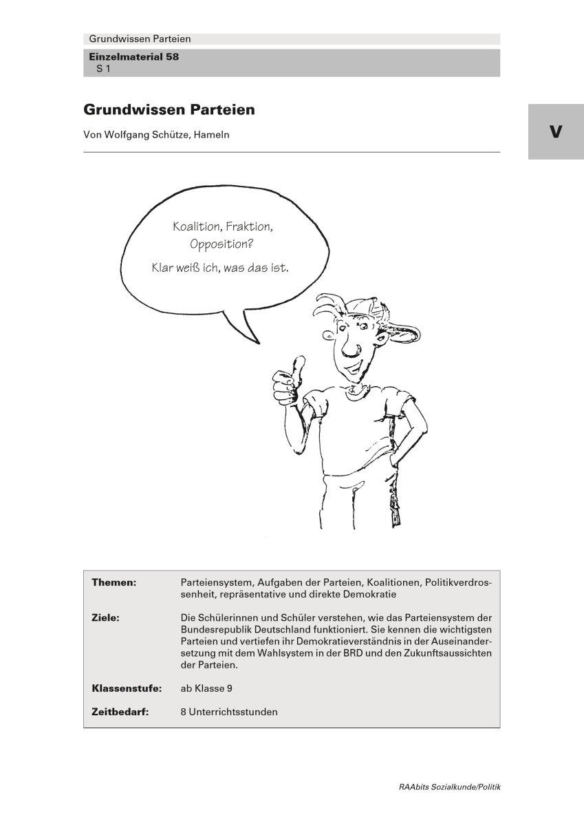 Grundwissen Parteien