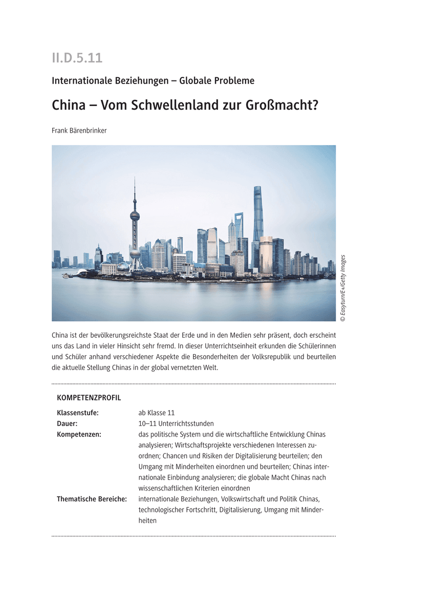 China