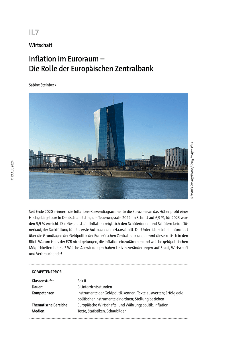 Inflation im Euroraum