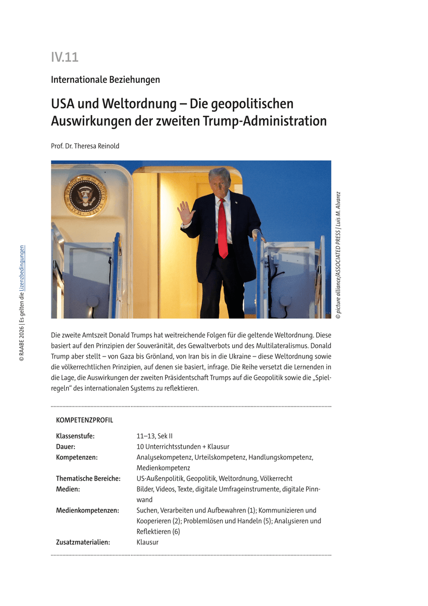 USA und Weltordnung