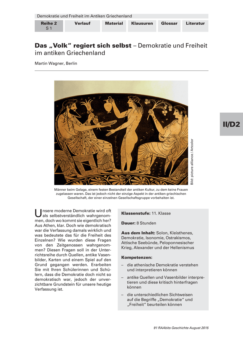 Das „Volk“ regiert sich selbst