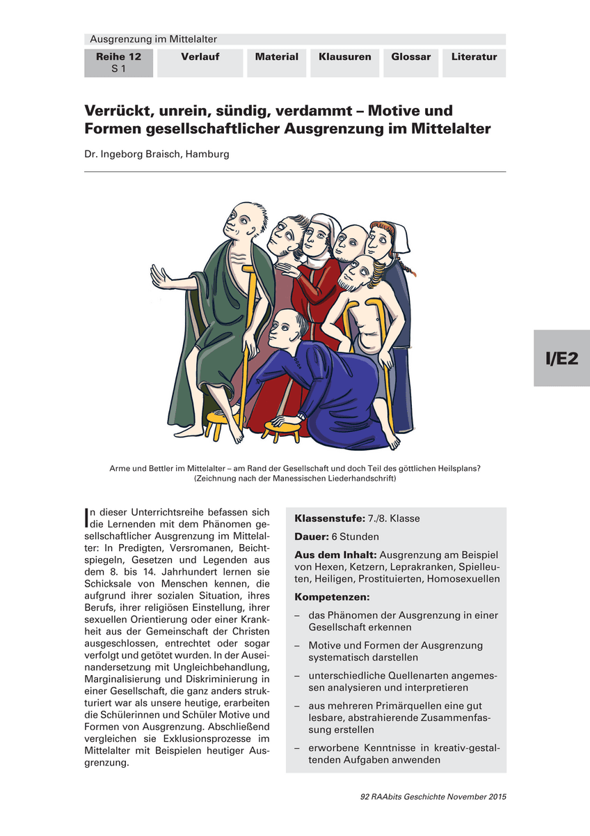 Verrückt, unrein, sündig, verdammt