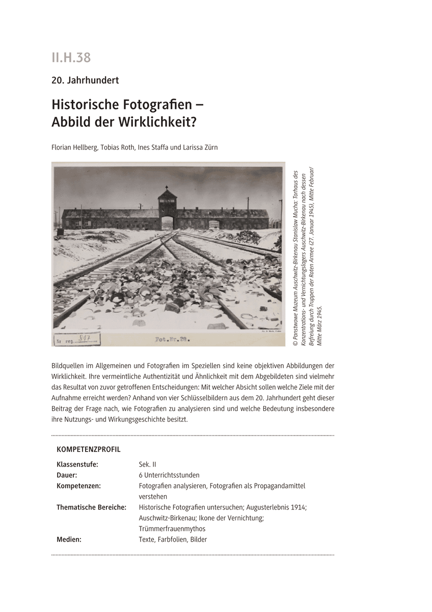 Historische Fotografien