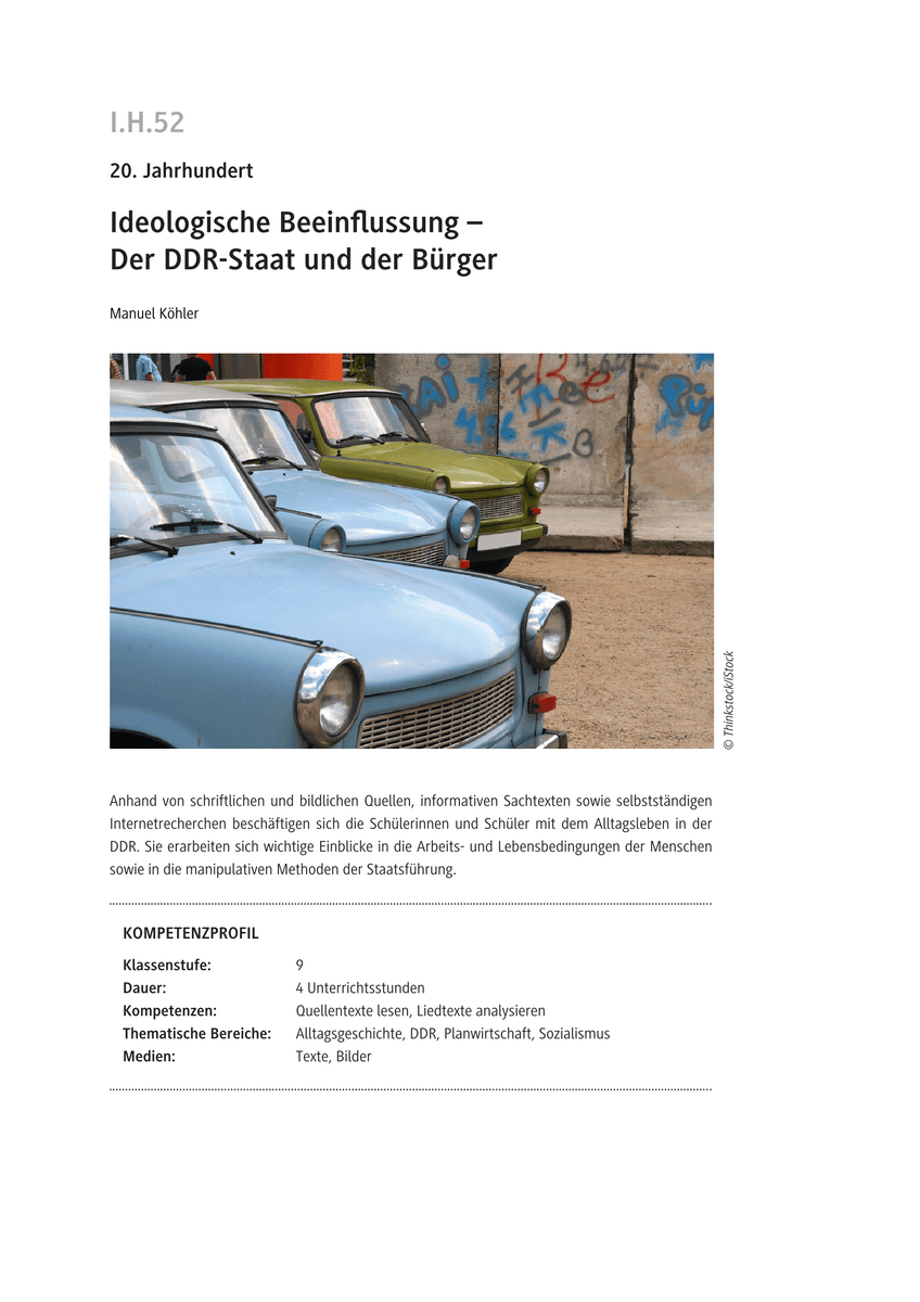 Ideologische Beeinflussung