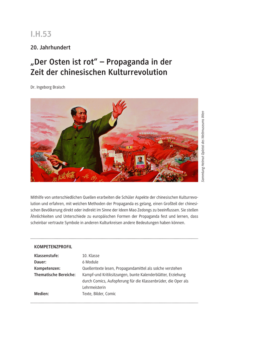 „Der Osten ist rot“