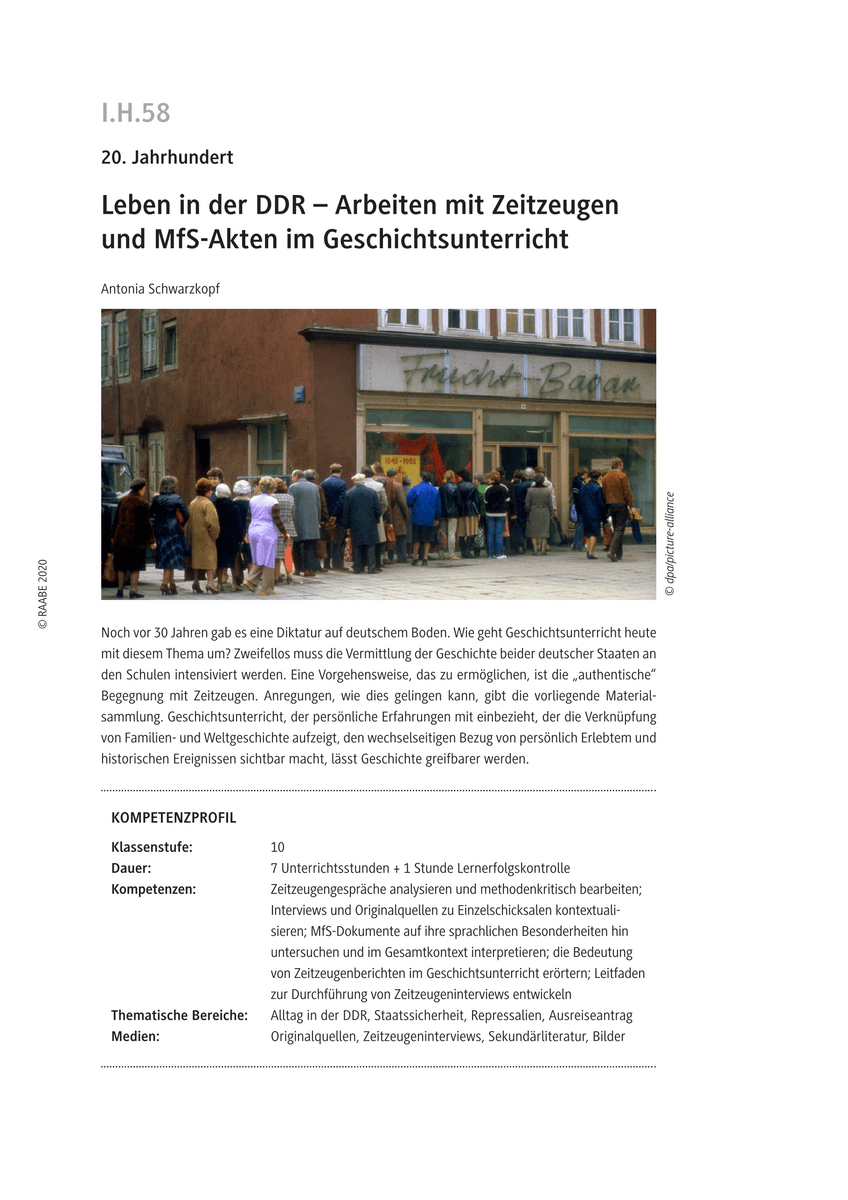 Leben in der DDR