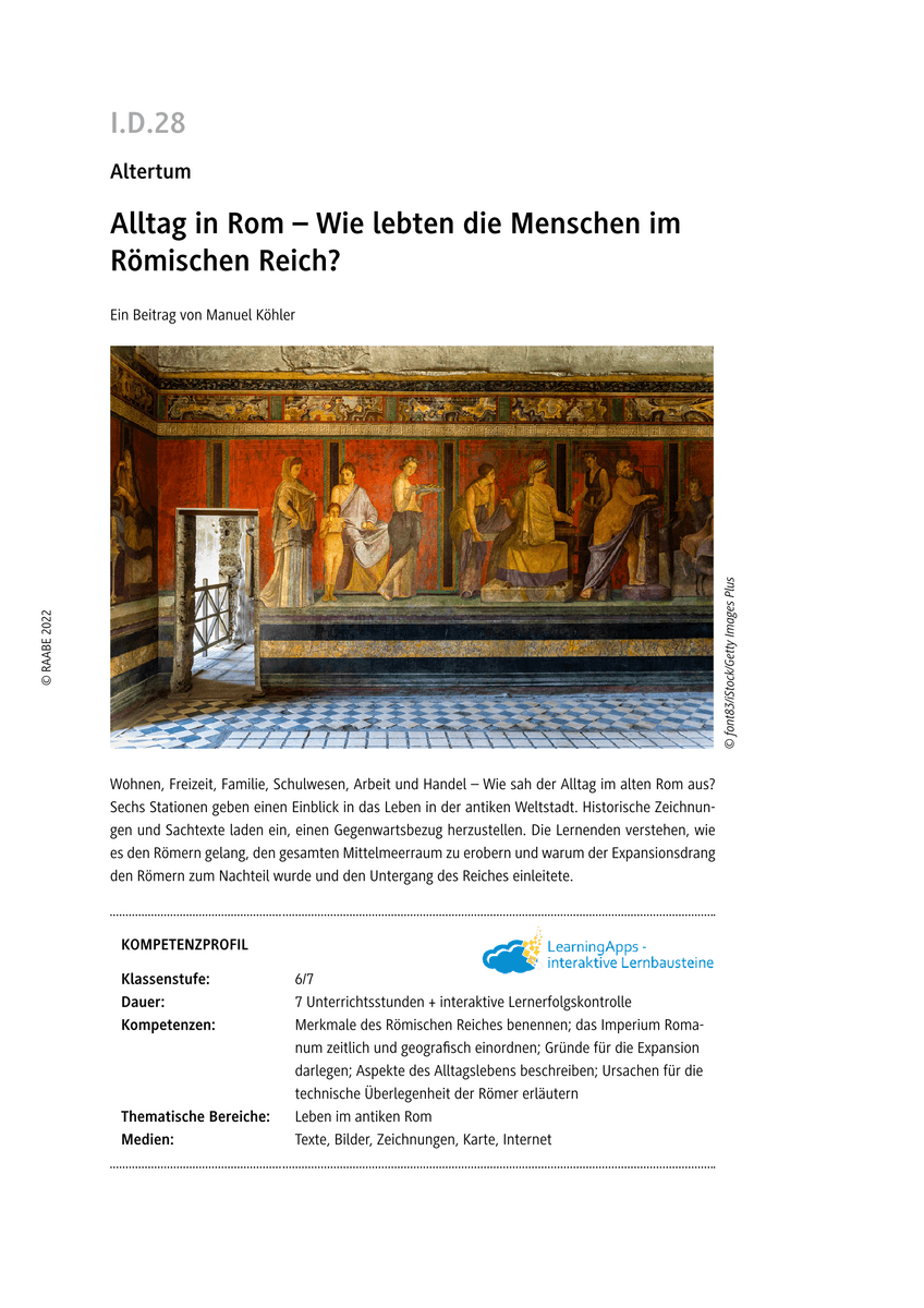 Alltag in Rom