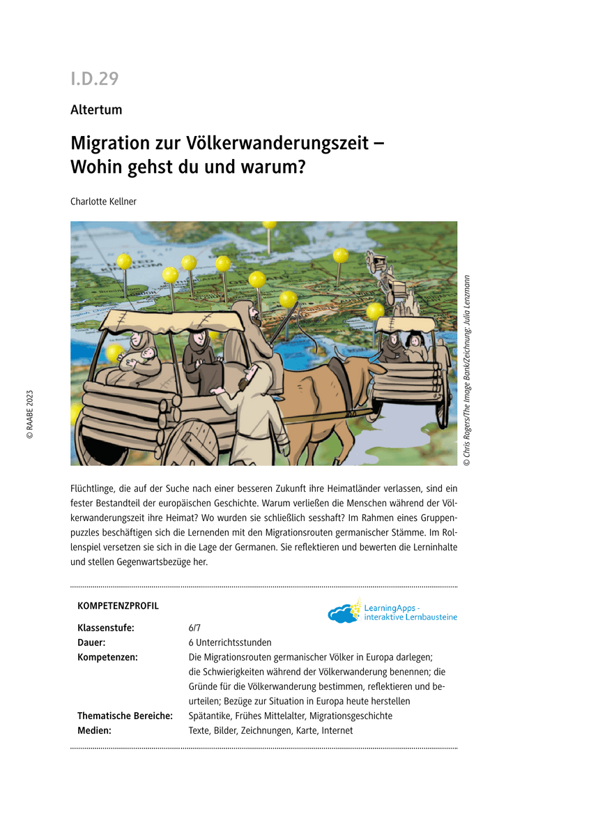 Migration zur Völkerwanderungszeit