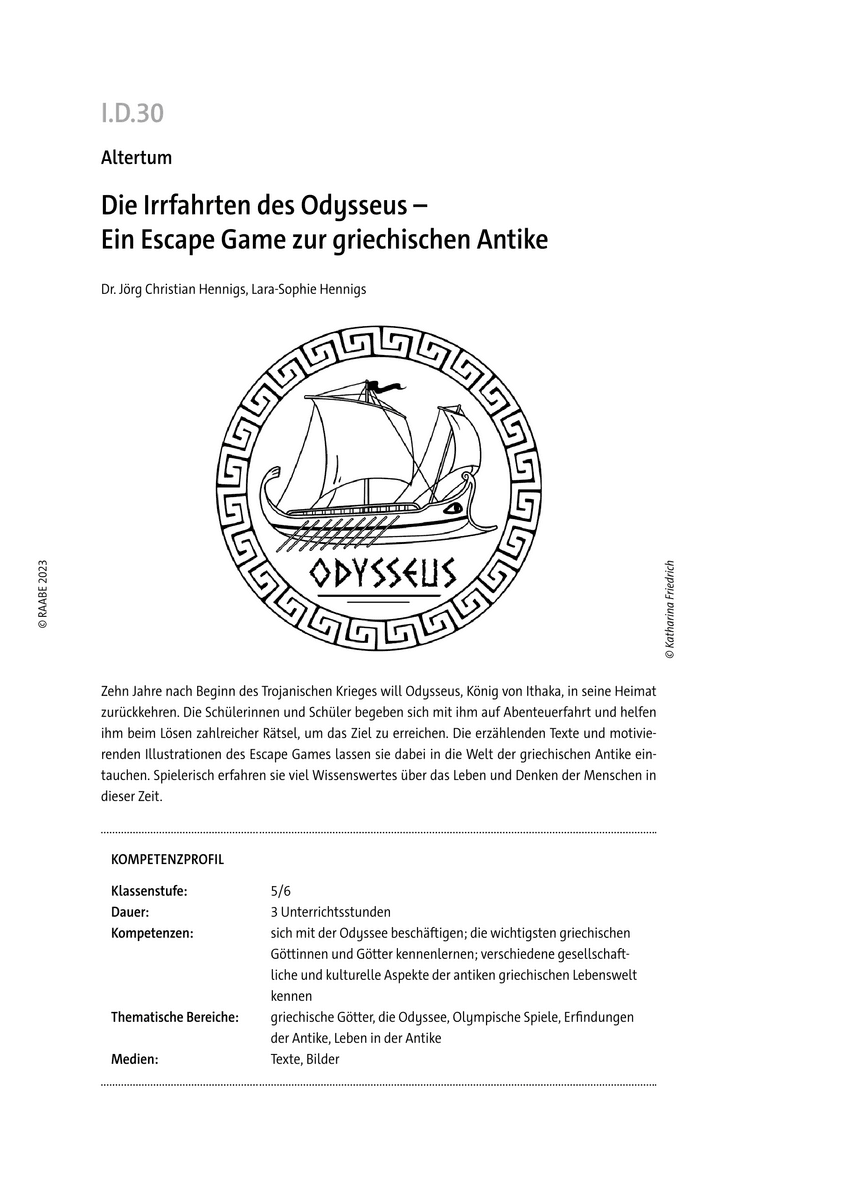 Die Irrfahrten des Odysseus
