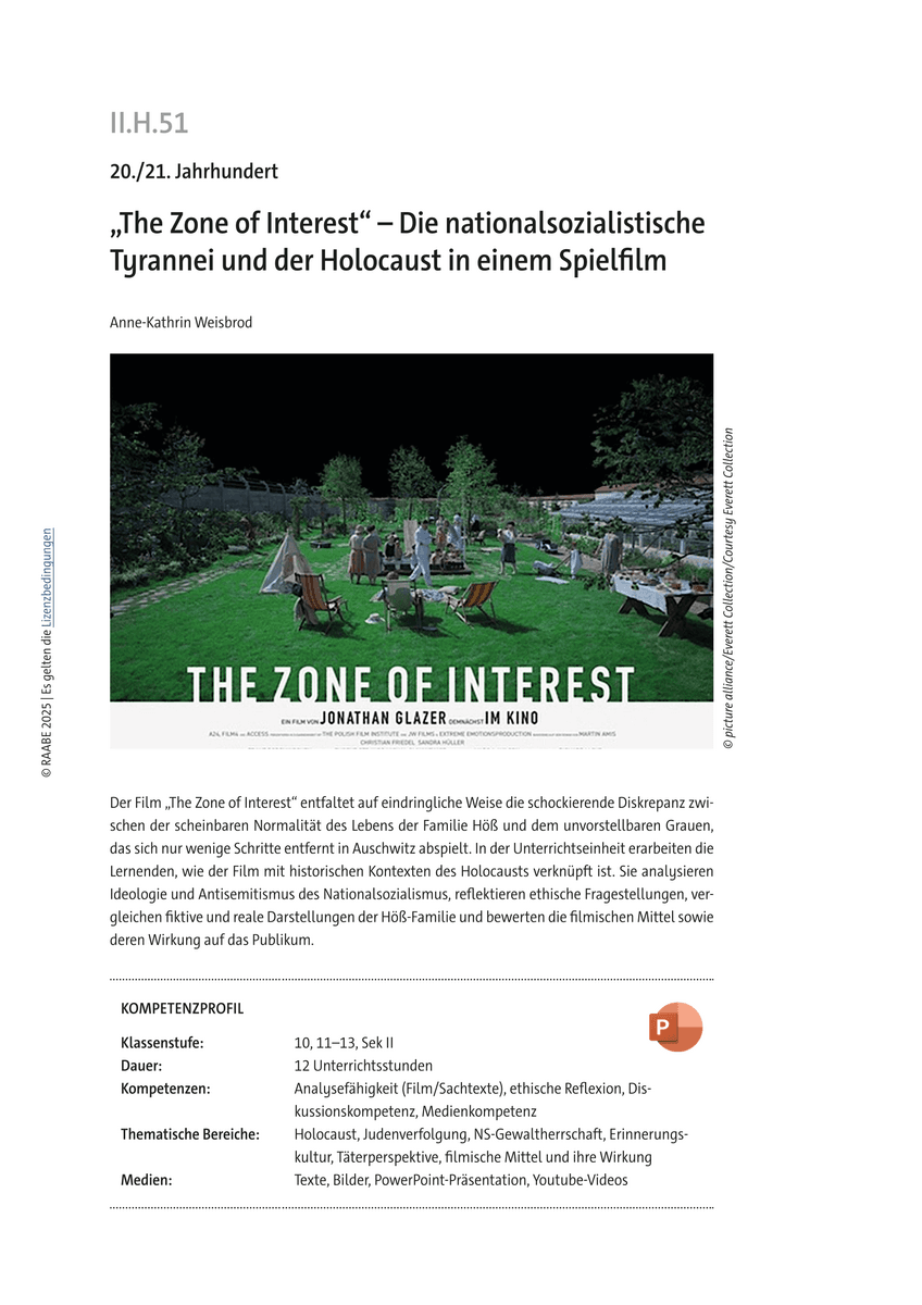 „The Zone of Interest“