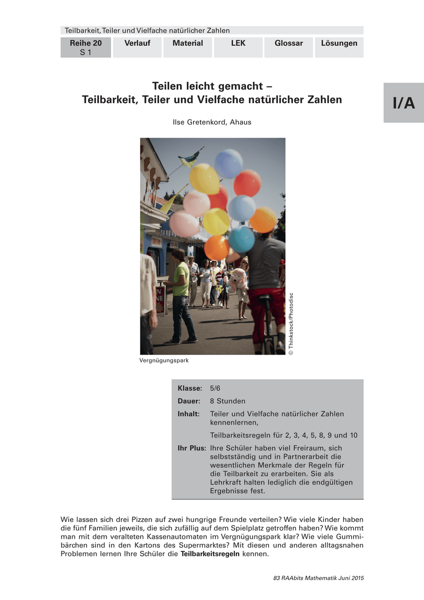 Teilen leicht gemacht
