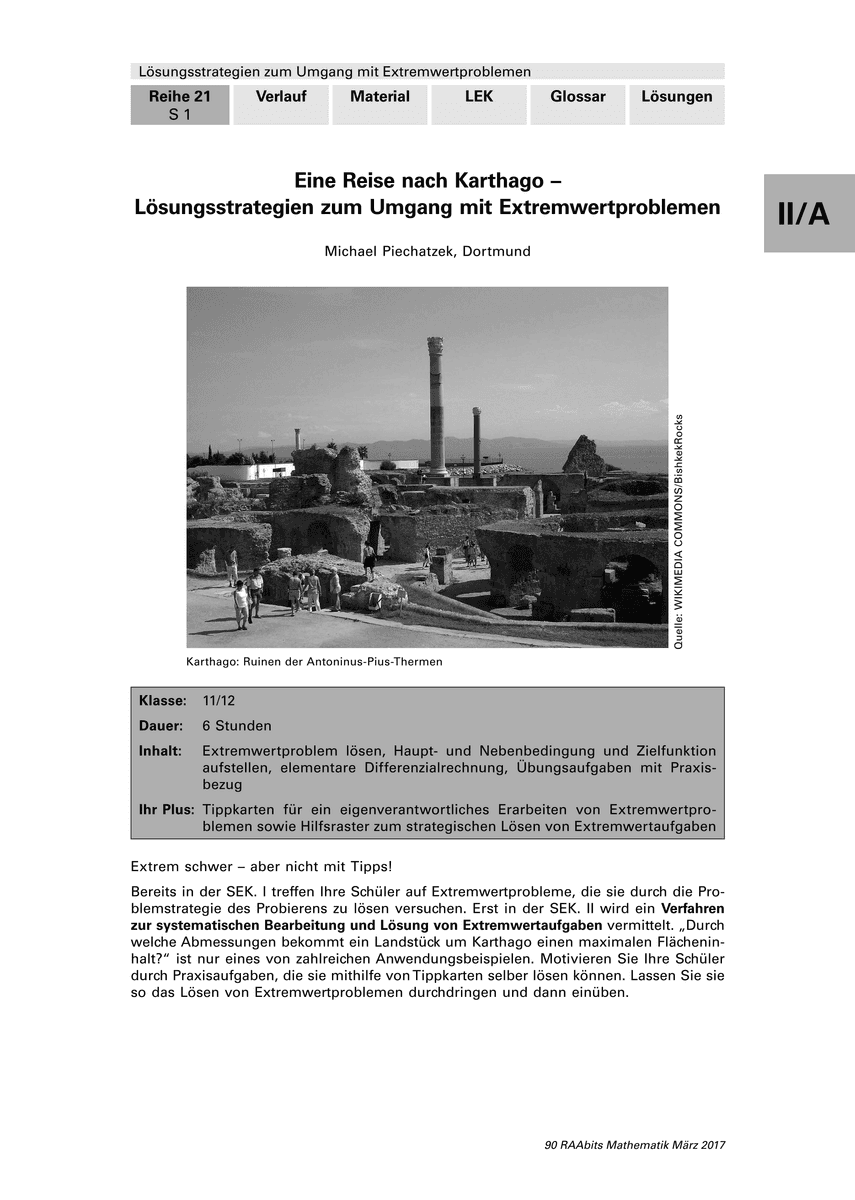 Eine Reise nach Karthago