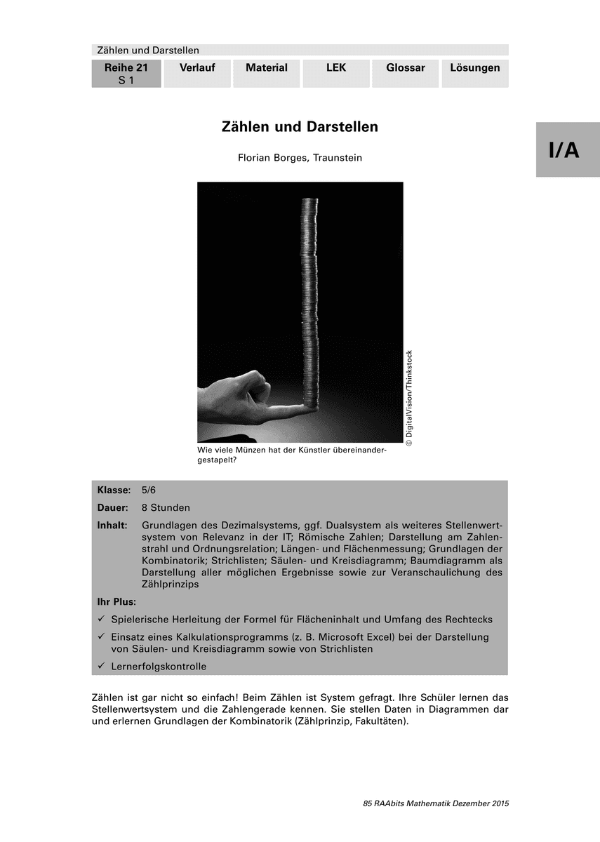 Zählen und Darstellen