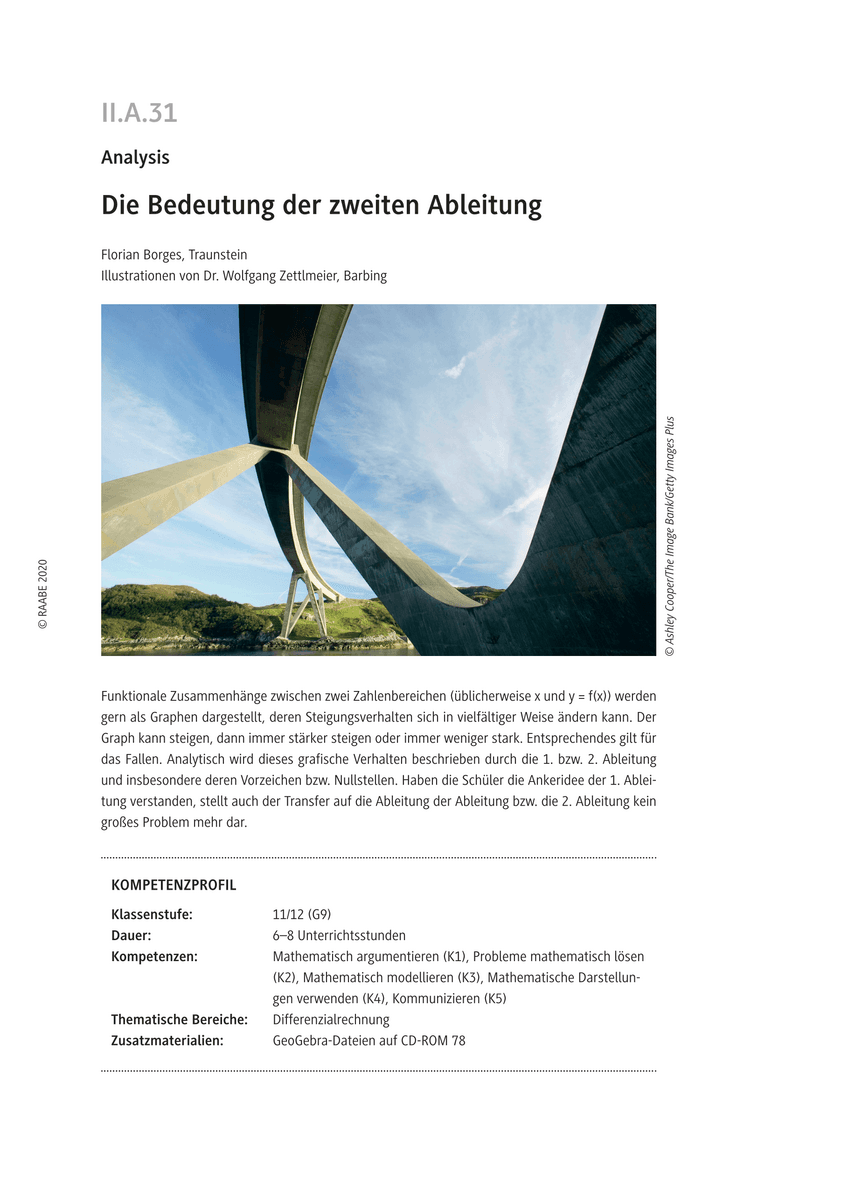 Die Bedeutung der zweiten Ableitung
