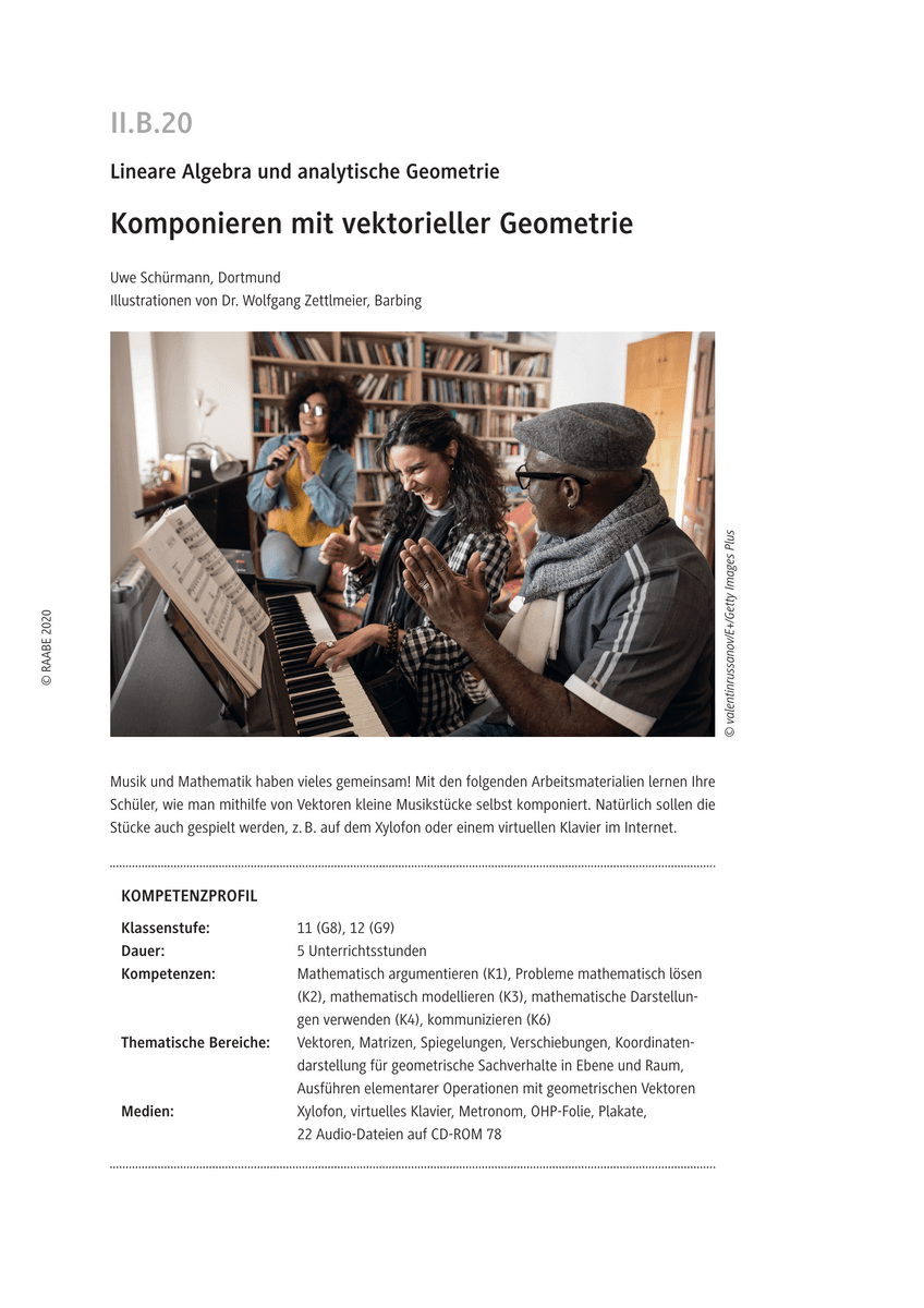 Komponieren mit vektorieller Geometrie