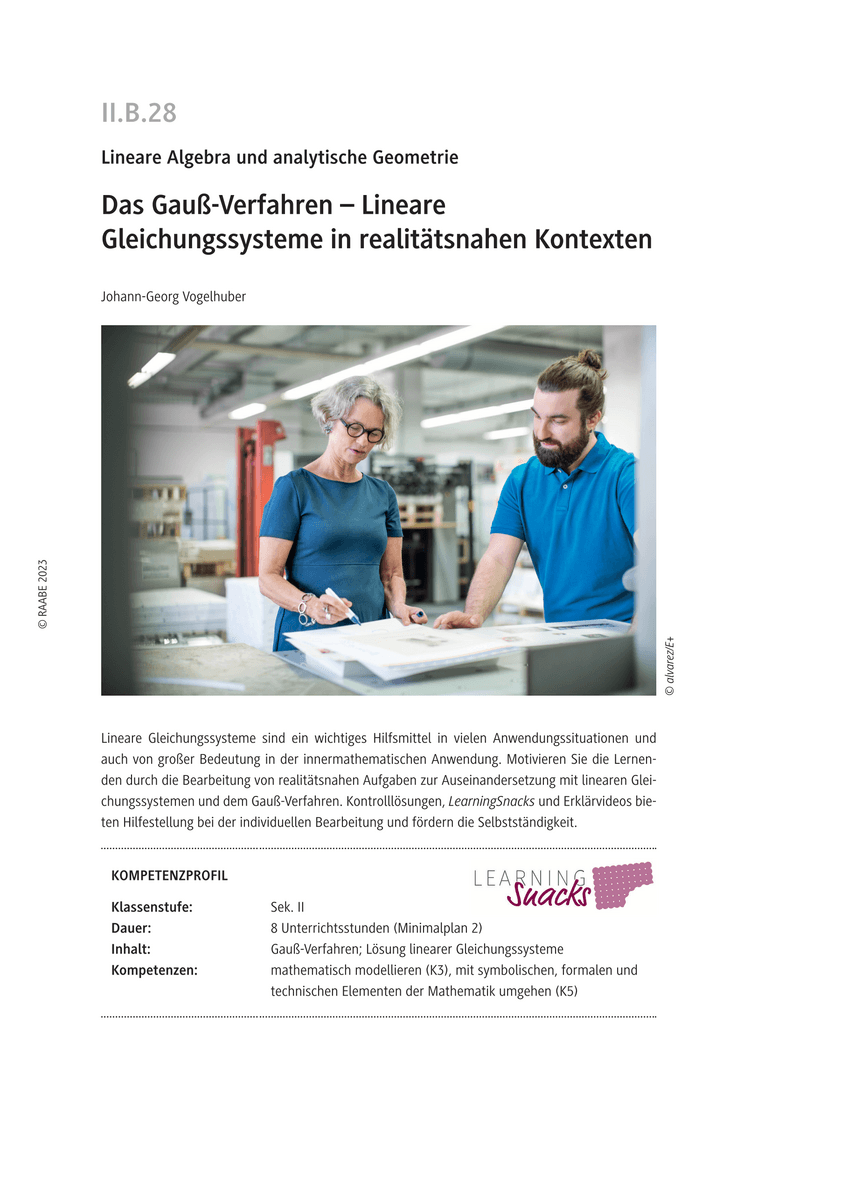 Das  Gauß-Verfahren