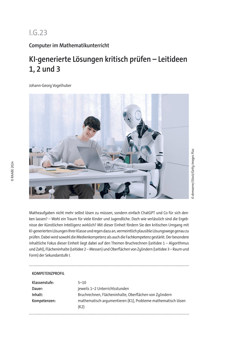 KI-generierte Lösungen kritisch prüfen