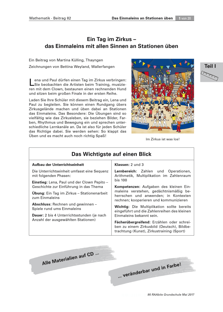Ein Tag im Zirkus