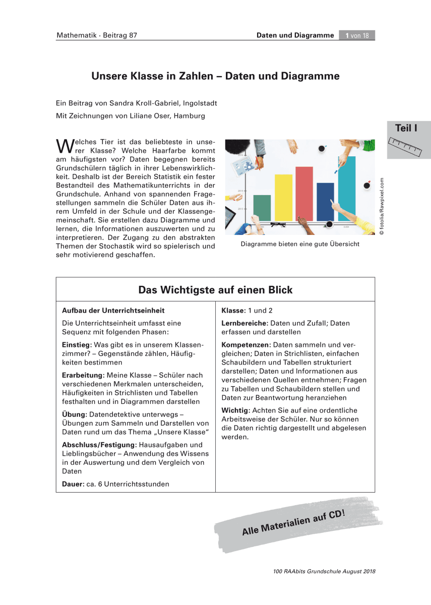 Unsere Klasse in Zahlen
