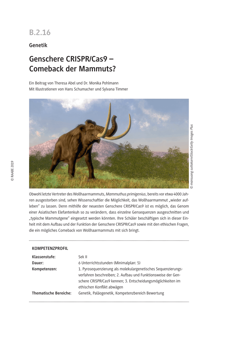 Genschere CRISPR/Cas9