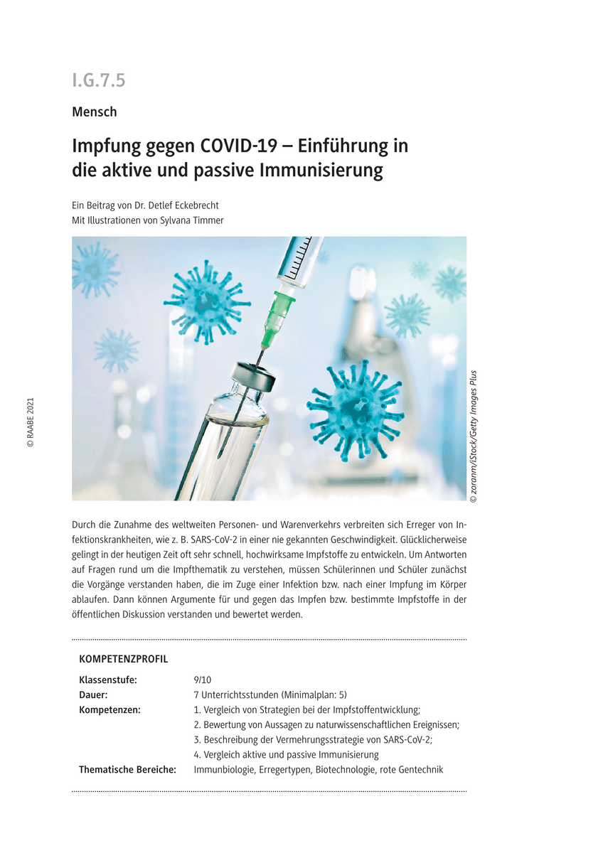 Impfung gegen COVID-19