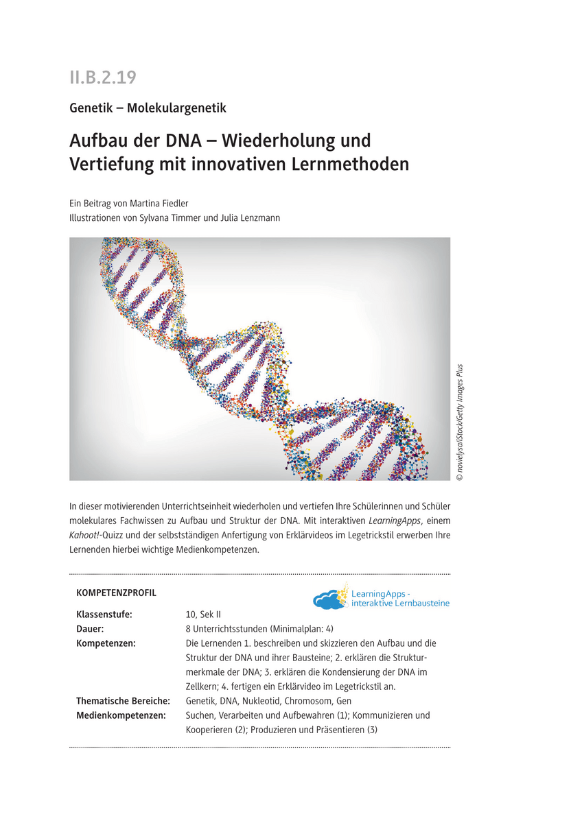 Aufbau der DNA