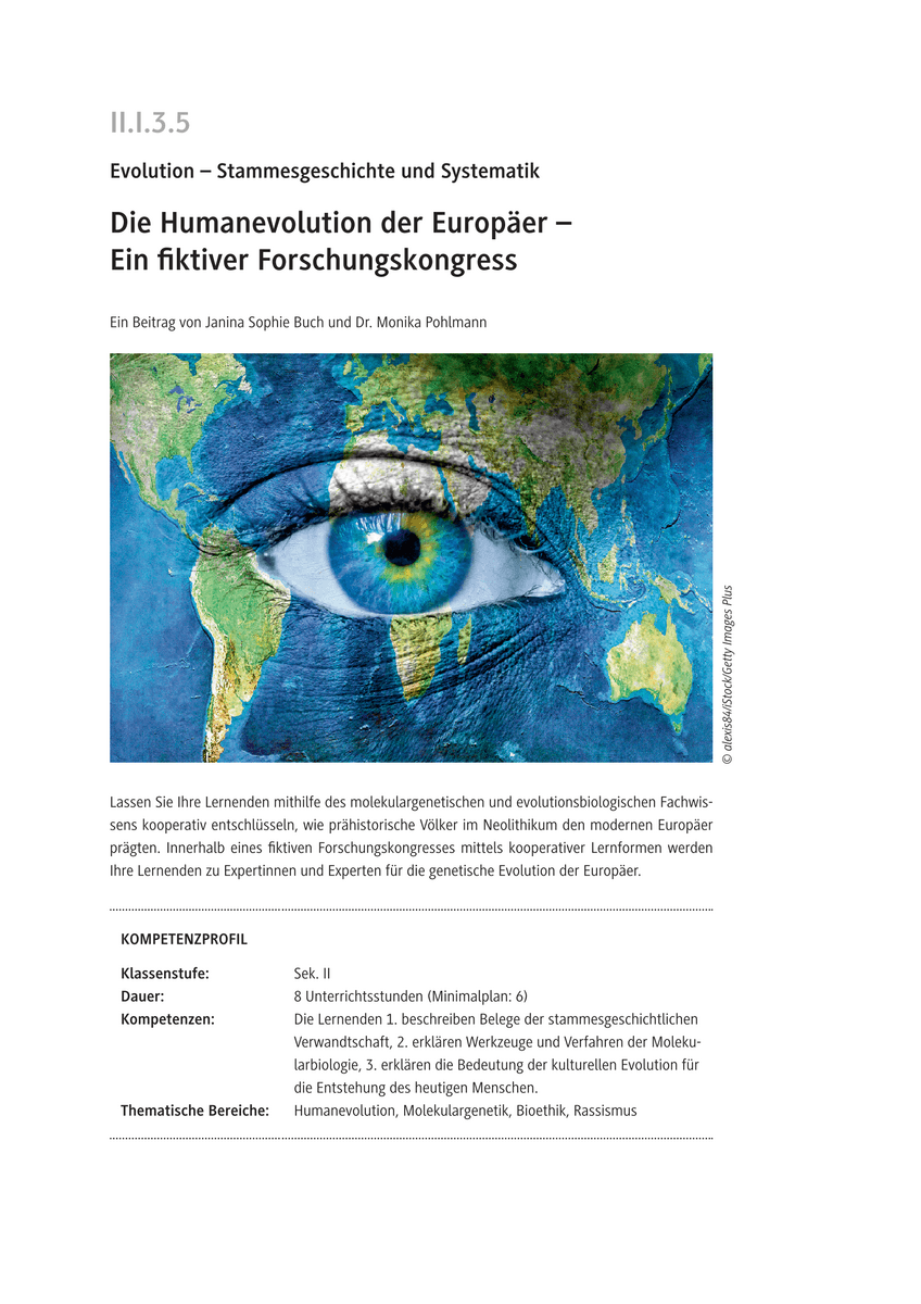 Die Humanevolution der Europäer