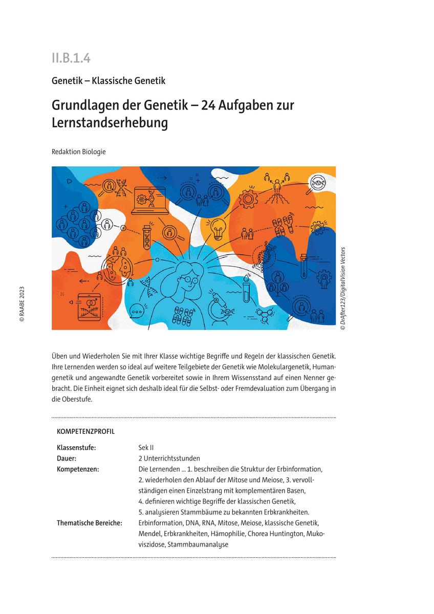 Grundlagen der Genetik