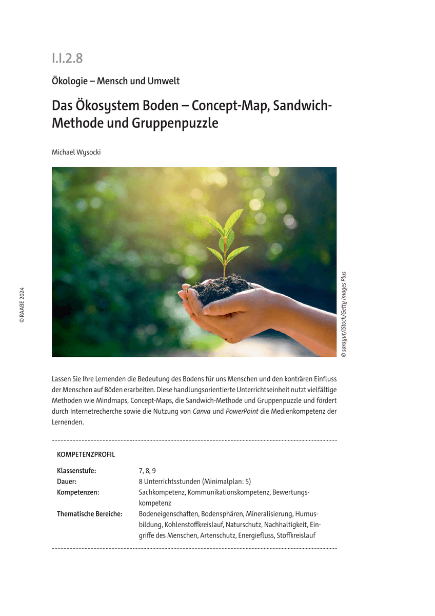 Das Ökosystem Boden