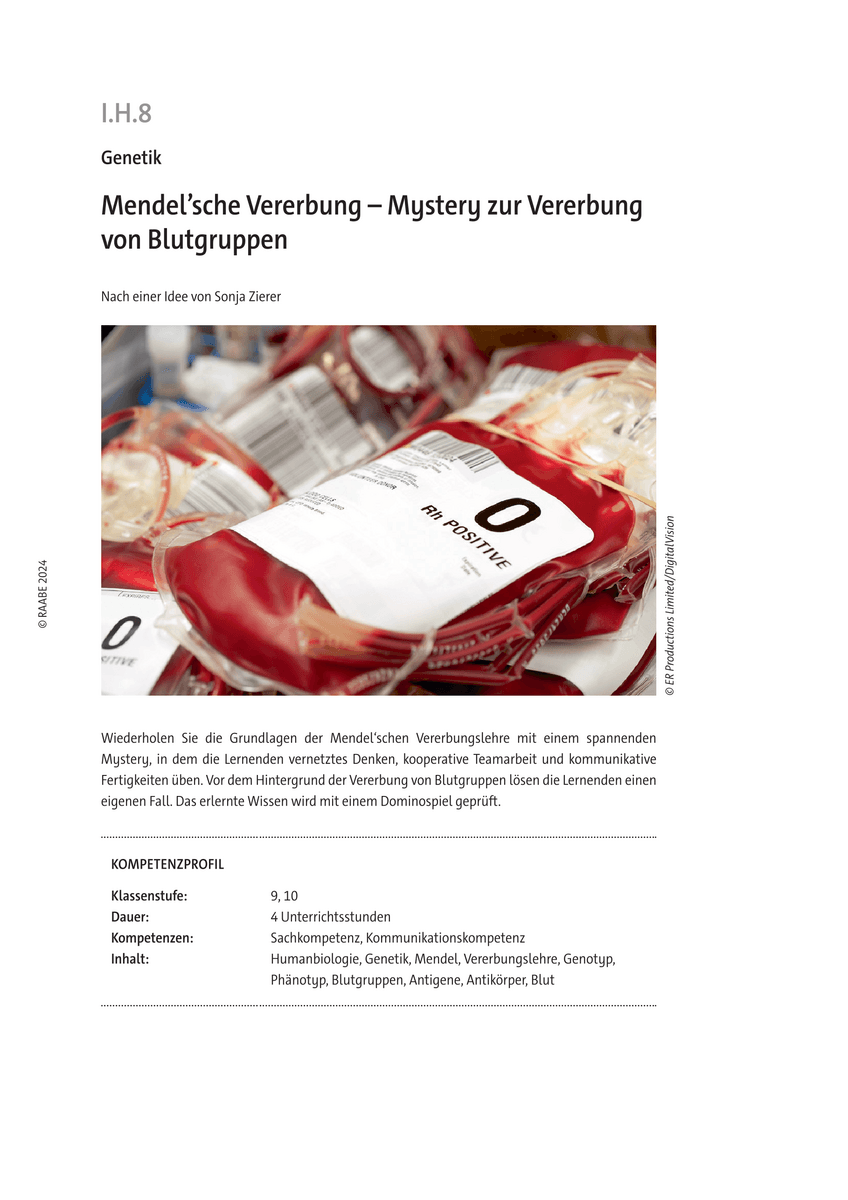 Mendel’sche Vererbung
