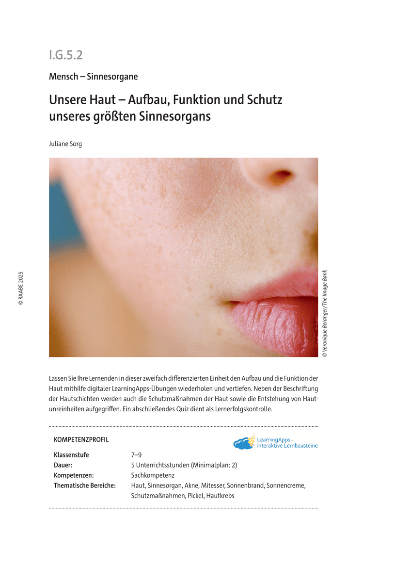 Unsere Haut