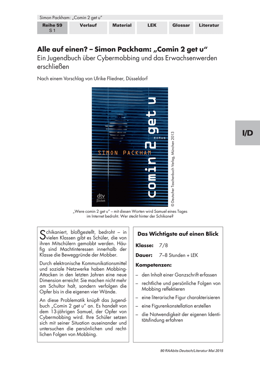 Alle auf einen? – Simon Packham: „Comin 2 get u“