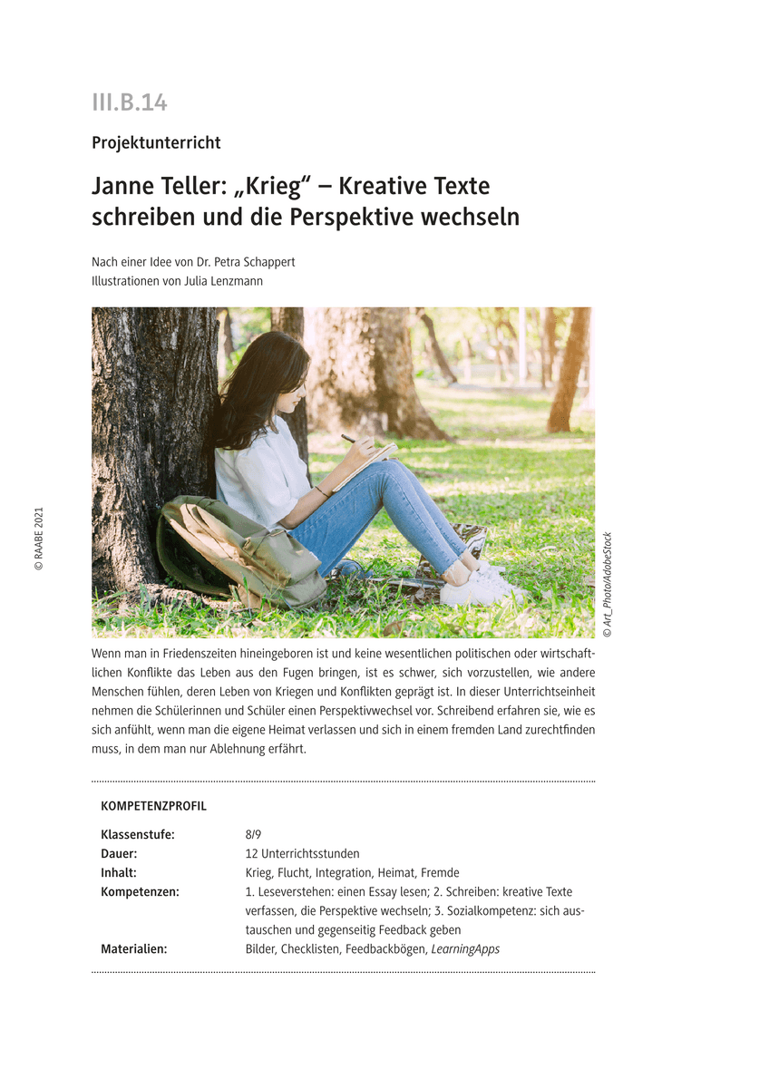 Janne Teller: „Krieg“