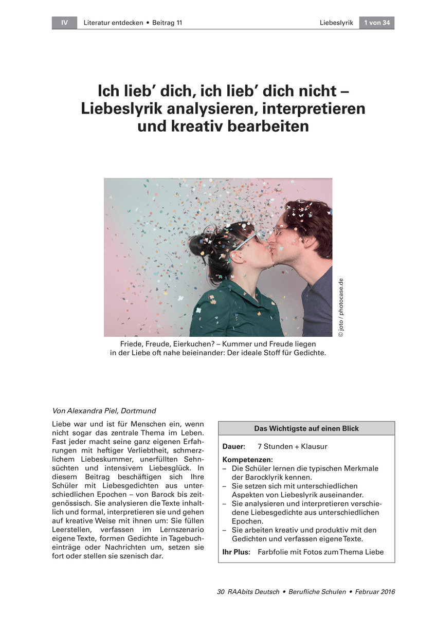 Ich lieb’ dich, ich lieb’ dich nicht