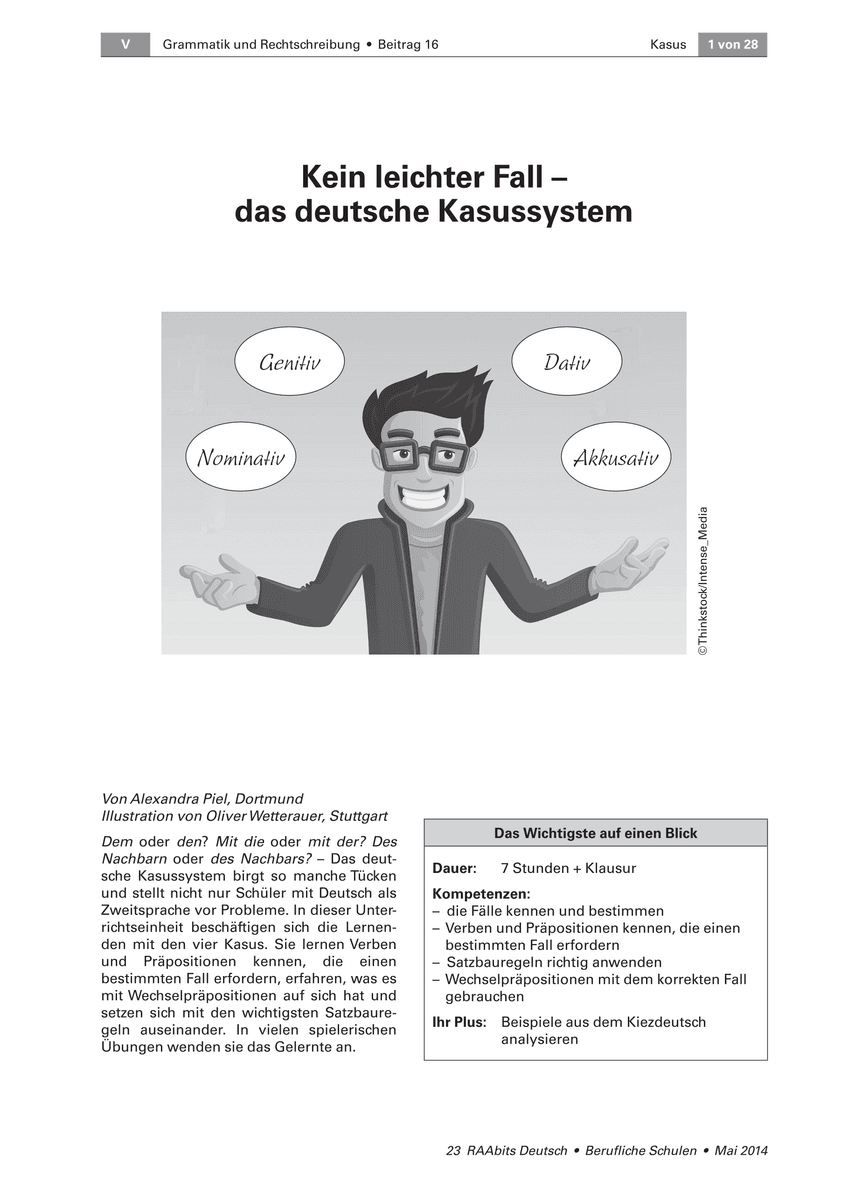 Kein leichter Fall
