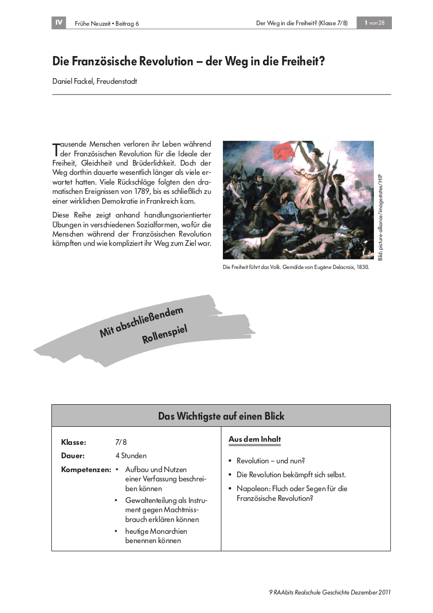 Die Französische Revolution