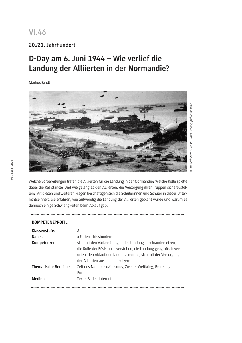 D-Day am 6. Juni 1944