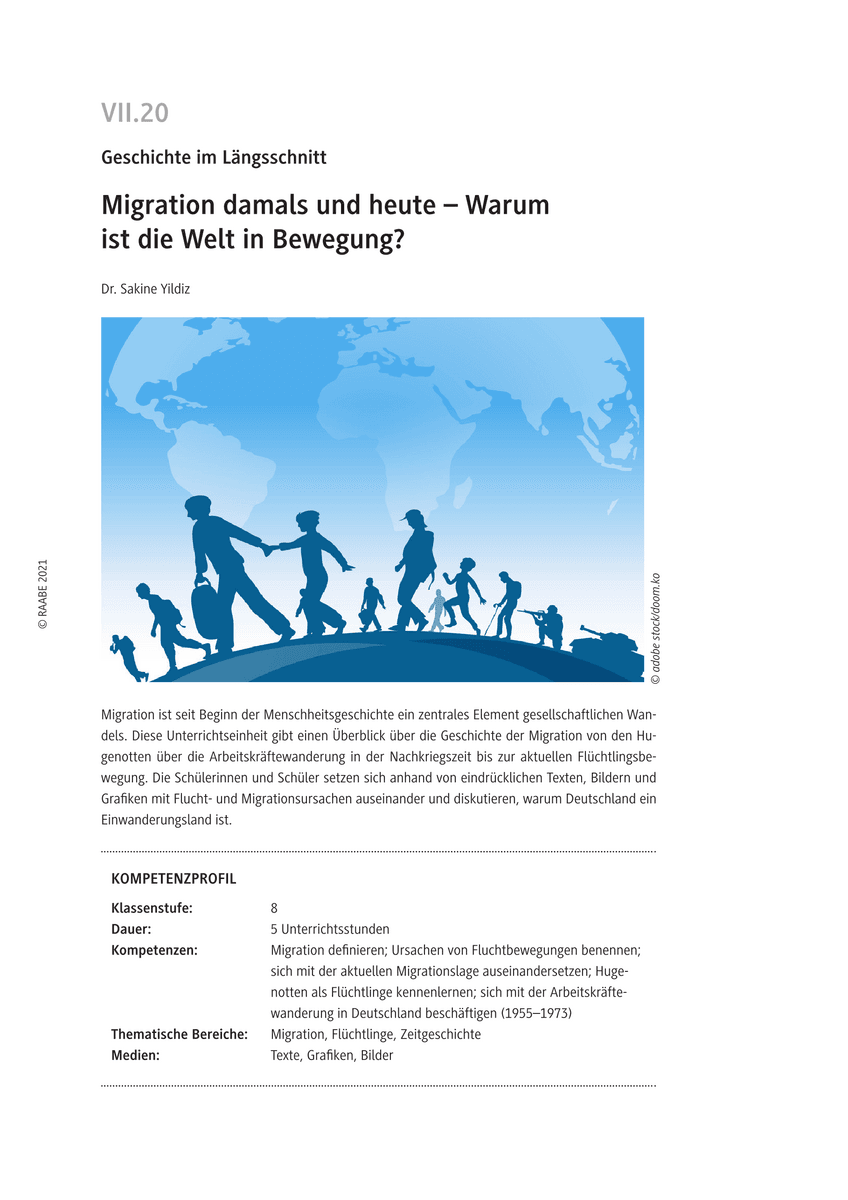 Migration damals und heute