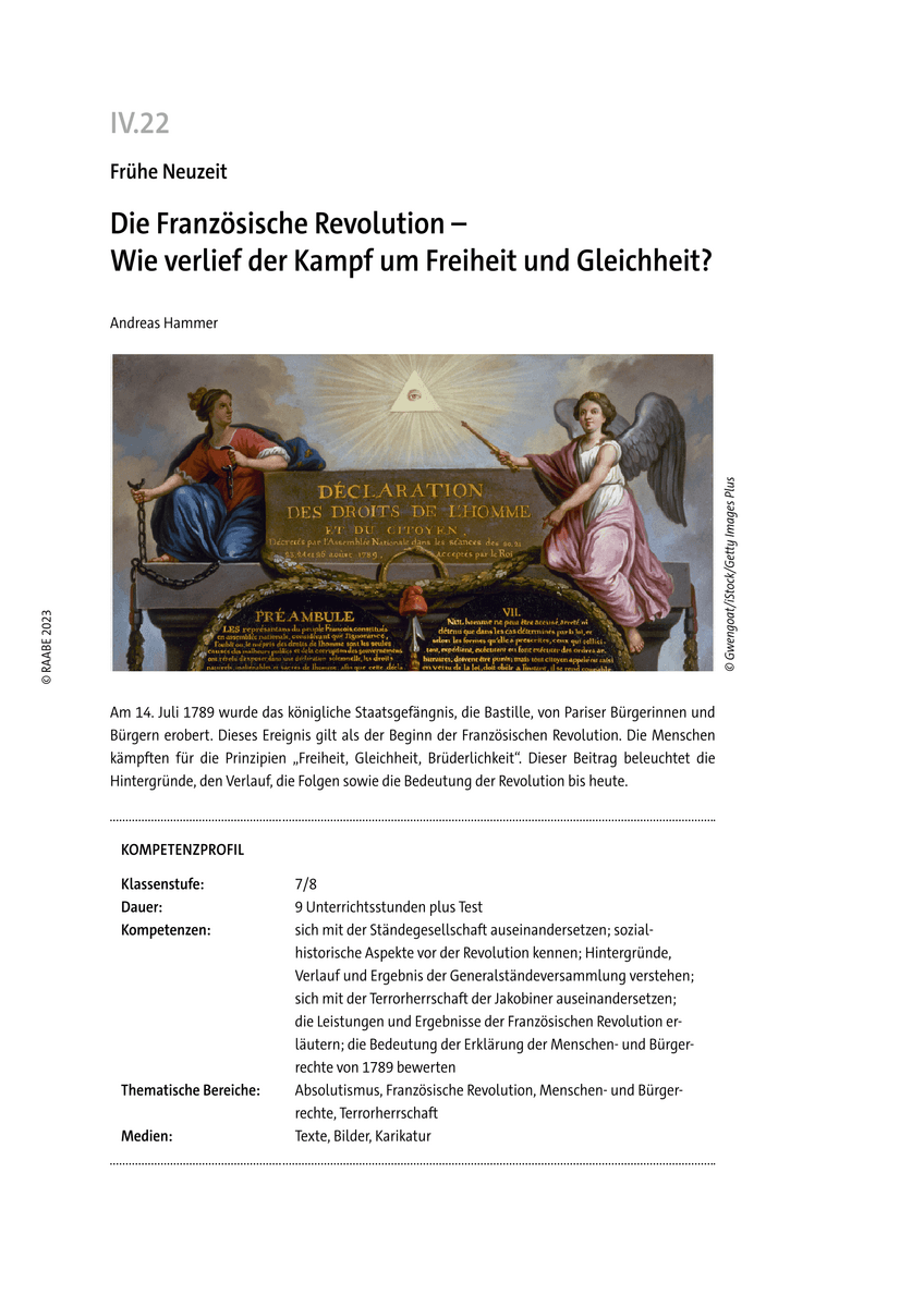 Die Französische Revolution